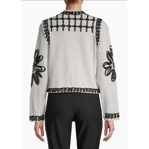 NIC+ZOE Romantic Soutache Knit Jacket NWT‎ XS $224 - Picture 2 of 9